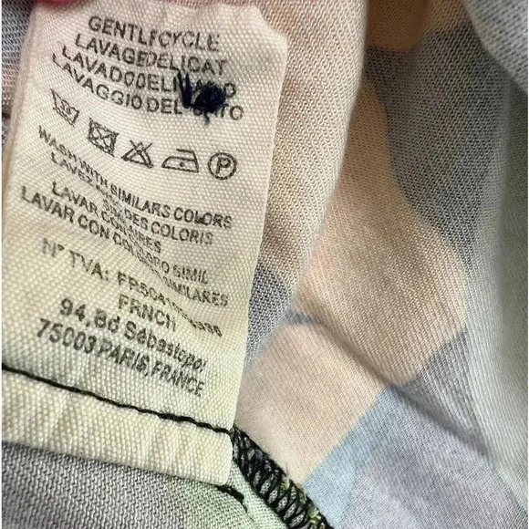 FRNCH Paris Felia Colorful Blouse Size Small - Picture 8 of 11